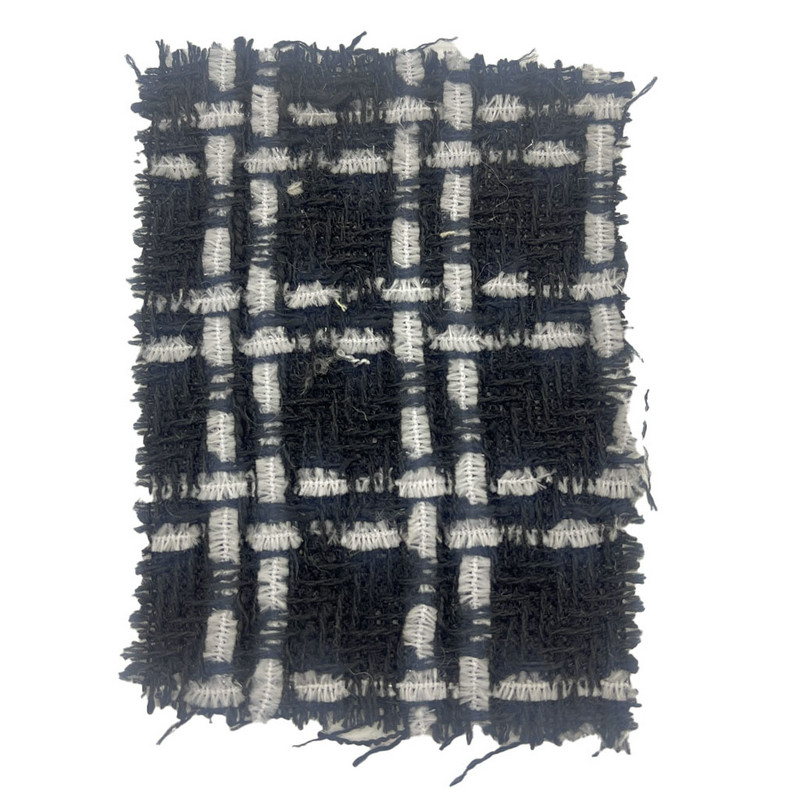 پارچه های توید بافته شده پشمی سیاه بی انتها برای لباس 23545